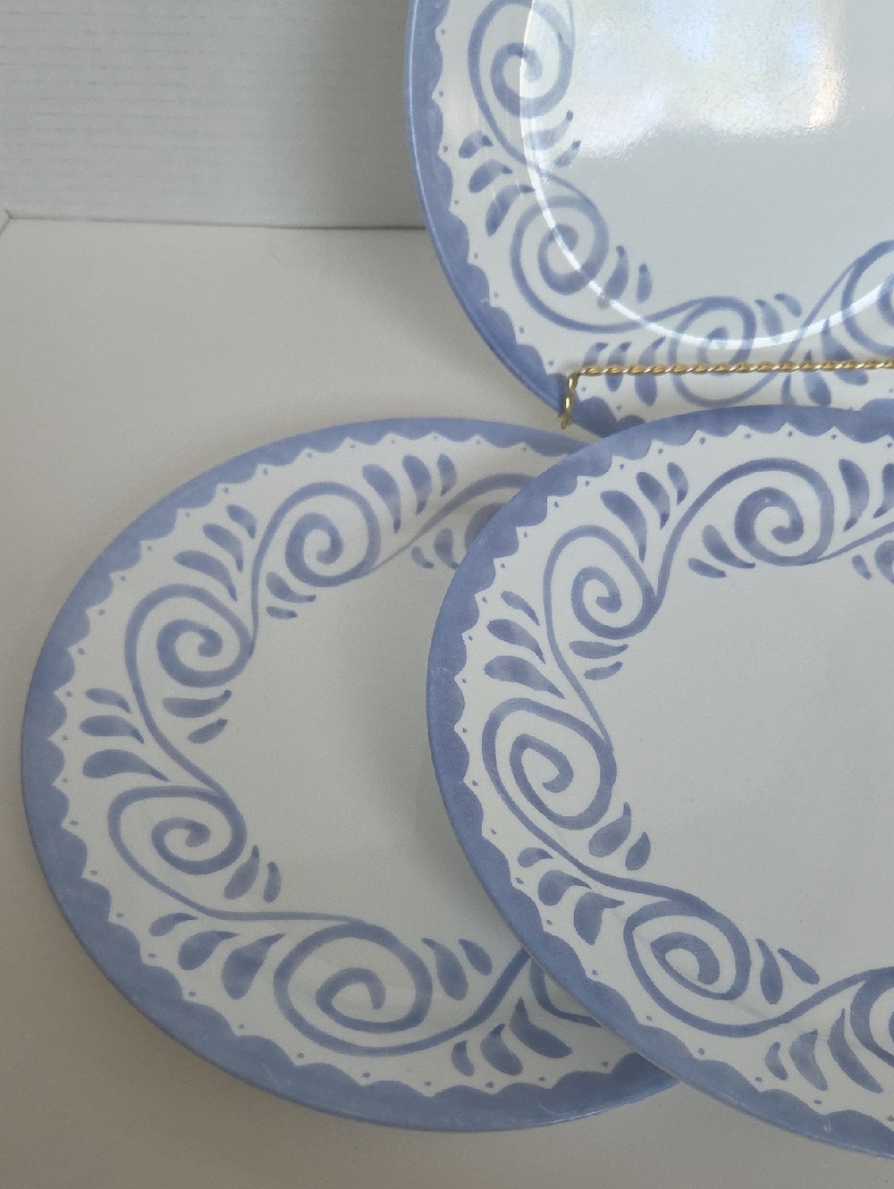 4Pc Corelle Ocean View Dinner Plates Set of 4 10 1/4" Round - Picture 5 of 9